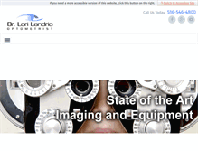 Tablet Screenshot of drlandrio.com